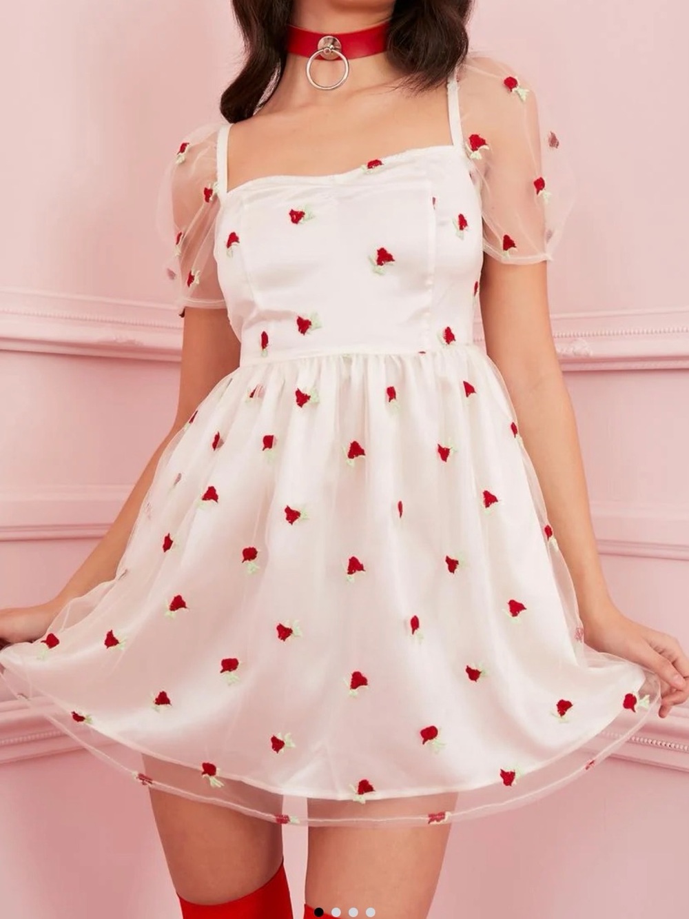 NWT DOLLS KILL FOREVER YOURS BABYDOLL DRESS Size Large